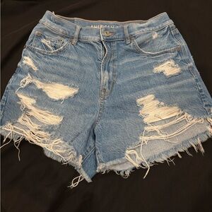 American Eagle Distressed Mom Shorts